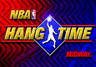 NBA Hang Time (Europe) Title Screen